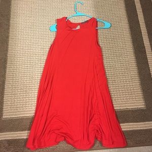 Red dress worn once!