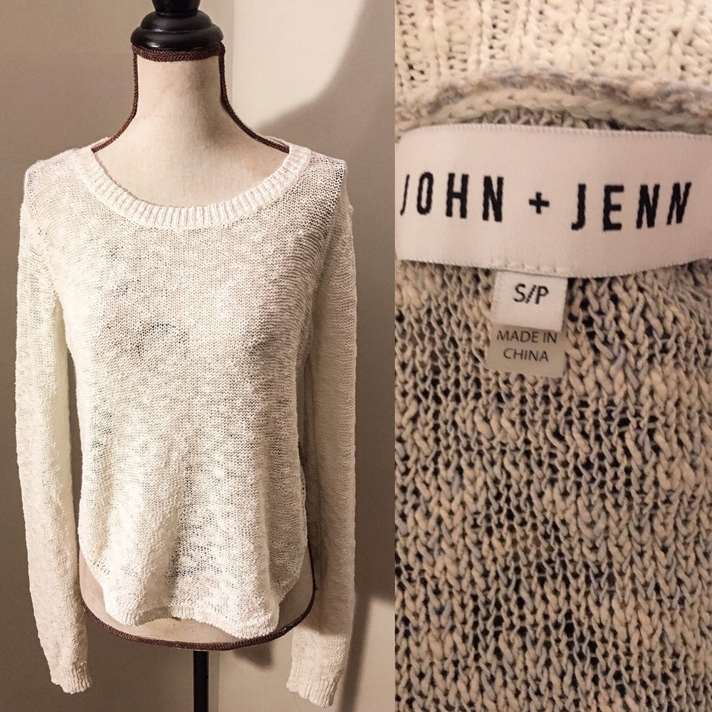John and Jen Sweater
