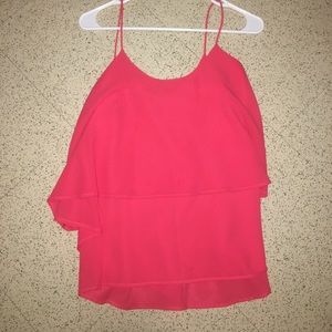 Pink tank top