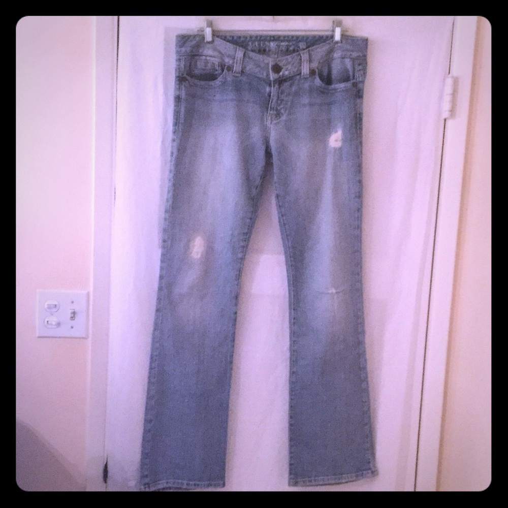 Guess stretch Daredevil boot cut jean (NEW PICS!!)