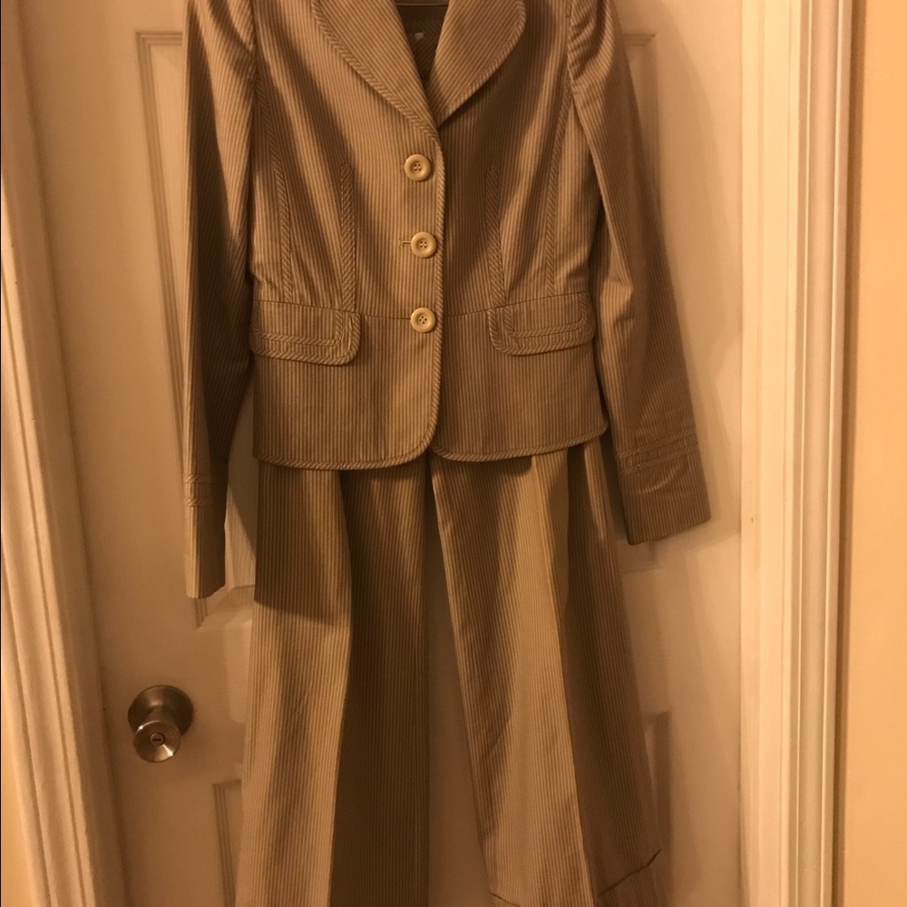 Ann Taylor Loft Pin Stripped Pantsuit