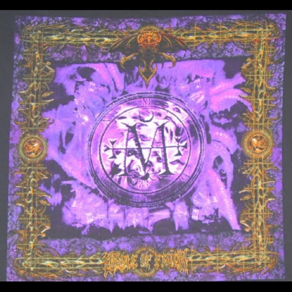 ISO Cradle Of Filth Midian Hoodie w/ Purple Design - Picture 1 of 3