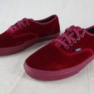 ⚡️velvet women's vans ⚡️