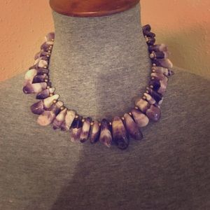 Handmade purple necklace!!!!!