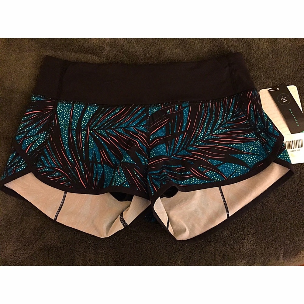 Lululemon Speed Shorts 2 NWT