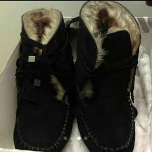 Furla black boots