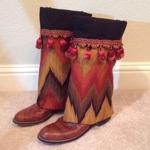 Western country boot rugs