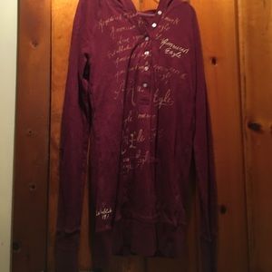 American eagle thin fashion hoodie