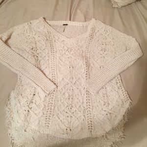 Cute free people sweater