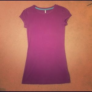 Rue21 plain purple tee