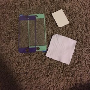 IPHONE 5C COLORED SCREEN PROTECTORS