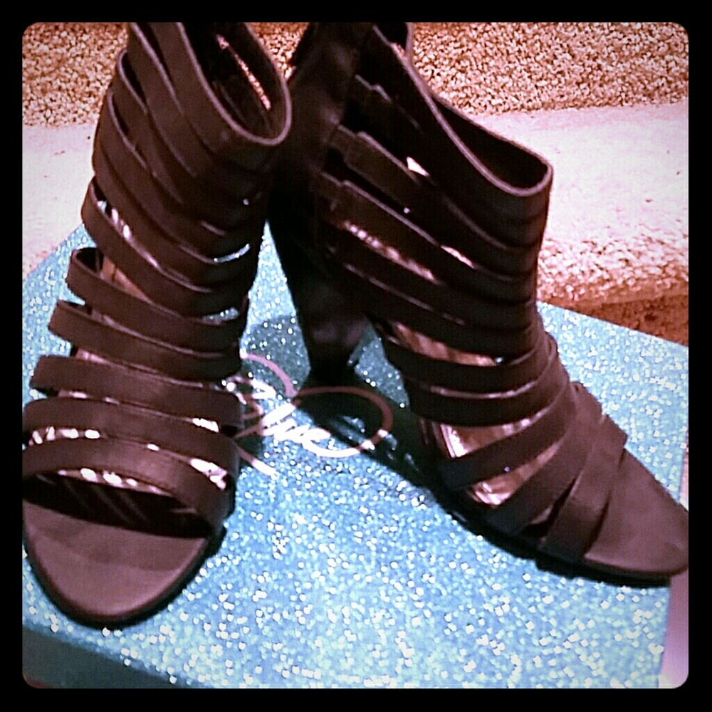 Bamboo Thick Heels