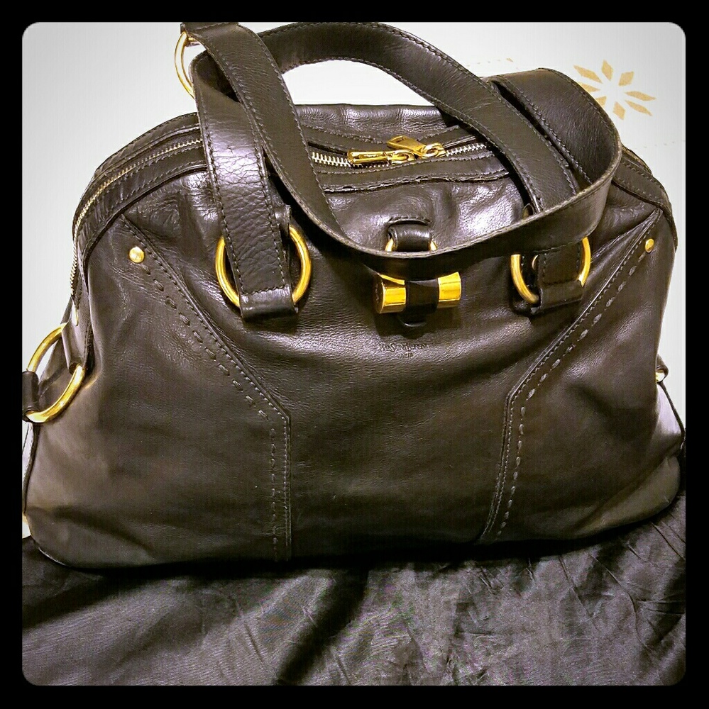 🎵🎵🎵🎵Yves Saint Laurent Large Muse Black