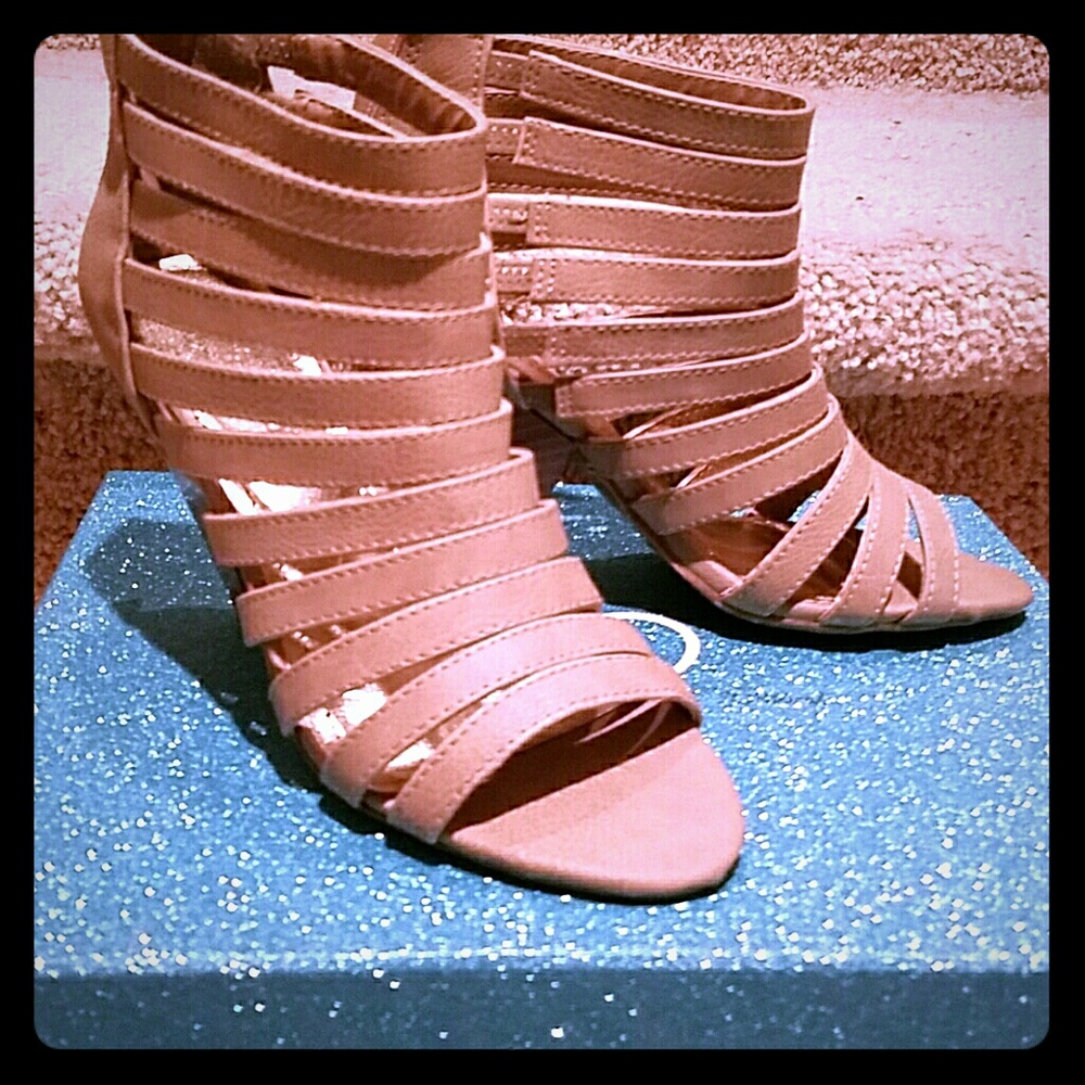 Bamboo Thick Heels