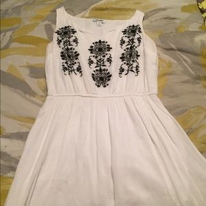 White summer dress