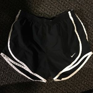 Black Nike Temp Shorts