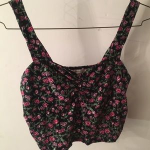 Floral Crop Top