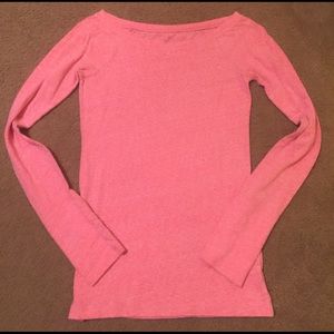 American Eagle Outfitters pink long sleeve