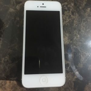 i phone 5,Silver,New
