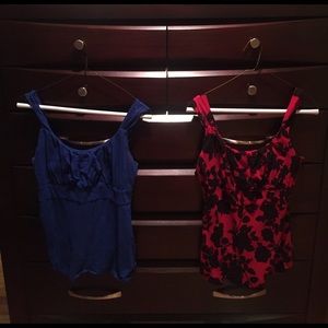 Two tank tops from Ann Taylor