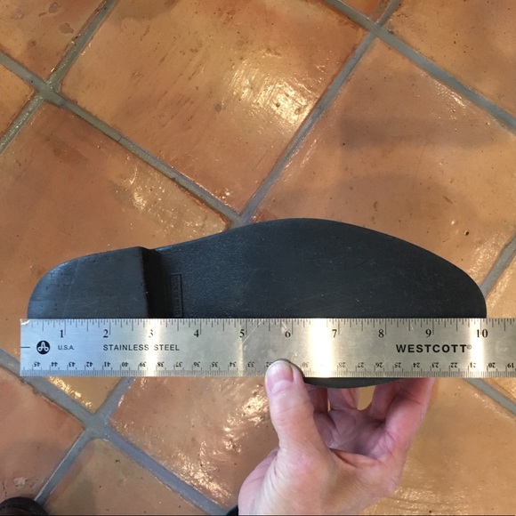 Tall Vintage Black Rubber Riding Boots - Picture 4 of 5