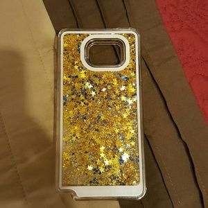 Water gllitter phone case