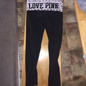 Victoria's Secret PINK yoga leggings