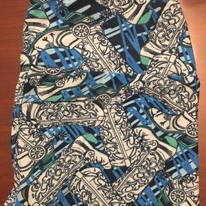 🛍RARE LulaRoe BRAND NEW OS leggings- COWBOY BOOTS