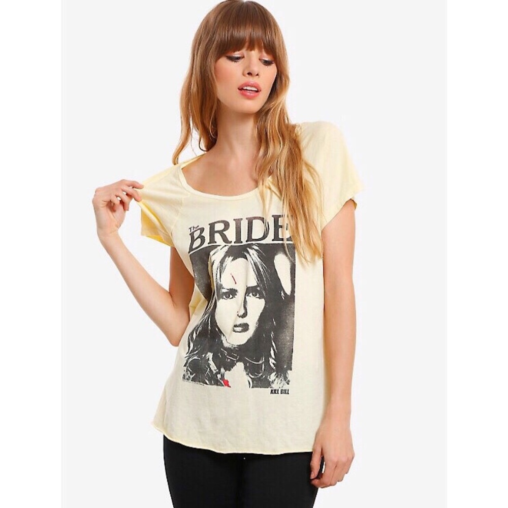 soft Junk Food Kill Bill "The Bride" movie tee