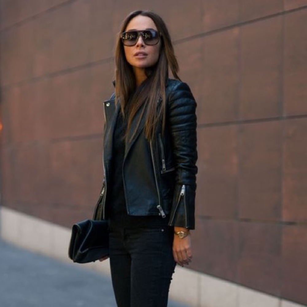 PHILLIP LIM LEATHER MOTO
