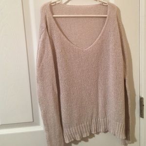 V neck sweater