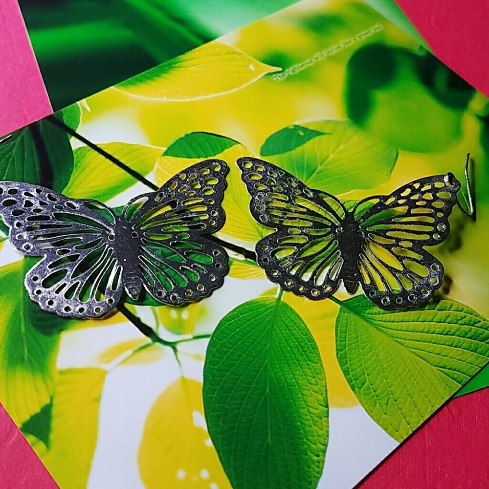 Butterfly shaped earings