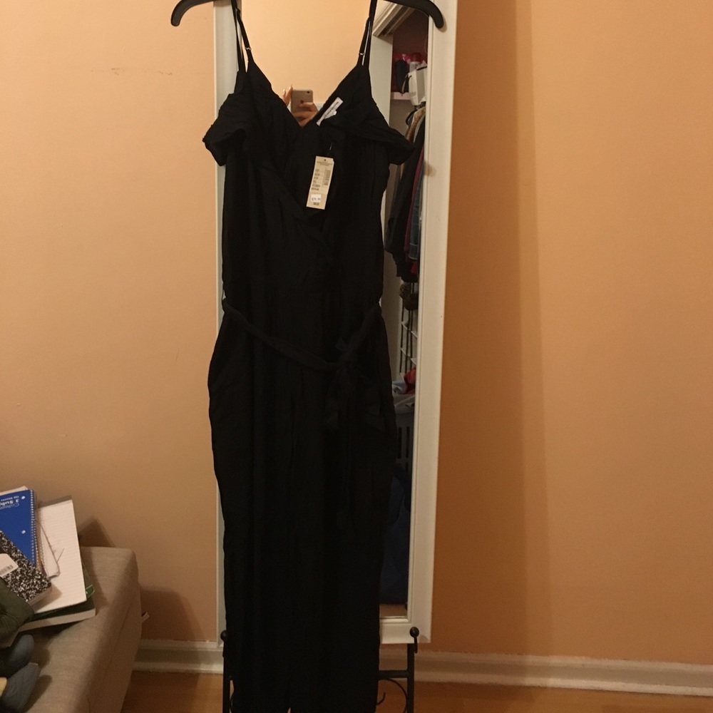 Black american eagle romper