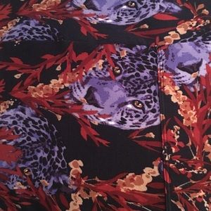 New LuLaRoe TC Purple Cheetah/Jaguar Leggings