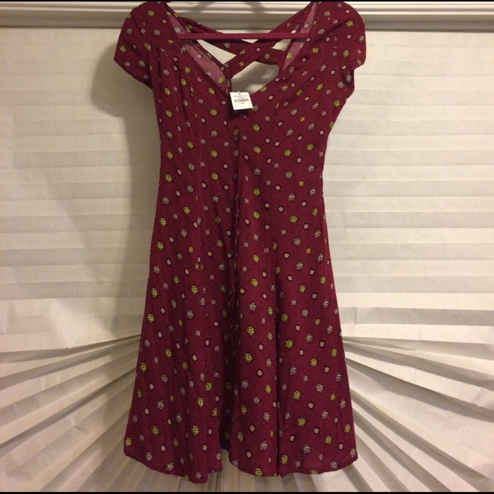 Button front sundress