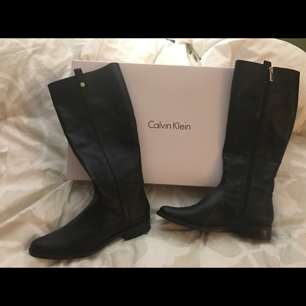 Calvin Klein Leather boots