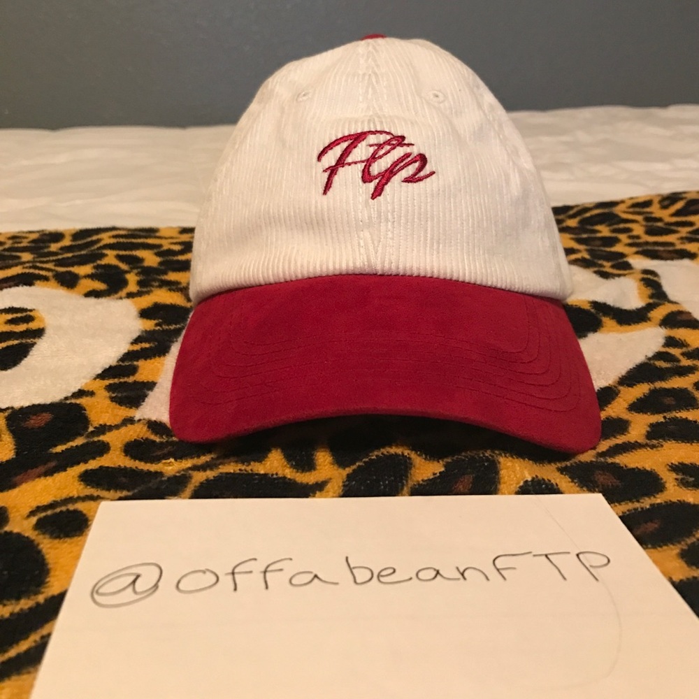 FTP Red/White Corduroy Hat