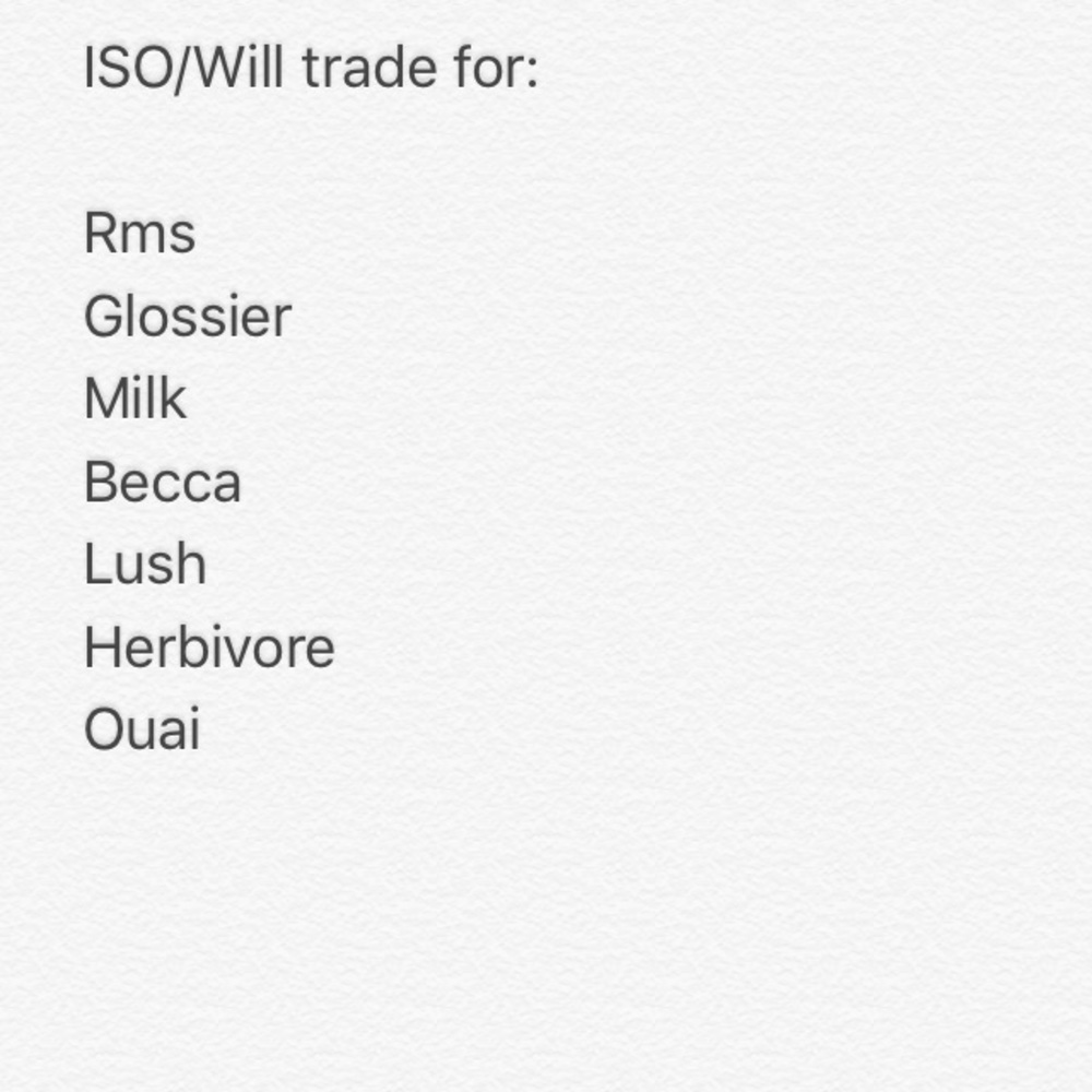 ISO high end makeup