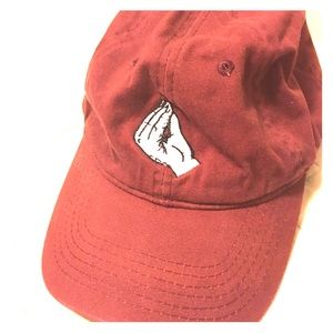 Daspinch dad hat (burgundy)