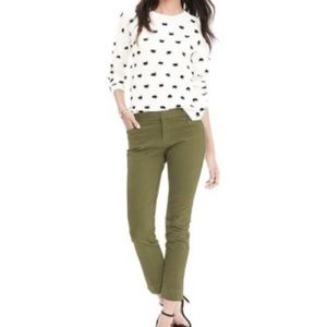 Perfect condition Banana Republic green Sloan pant