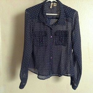 Floral buttoned shirt