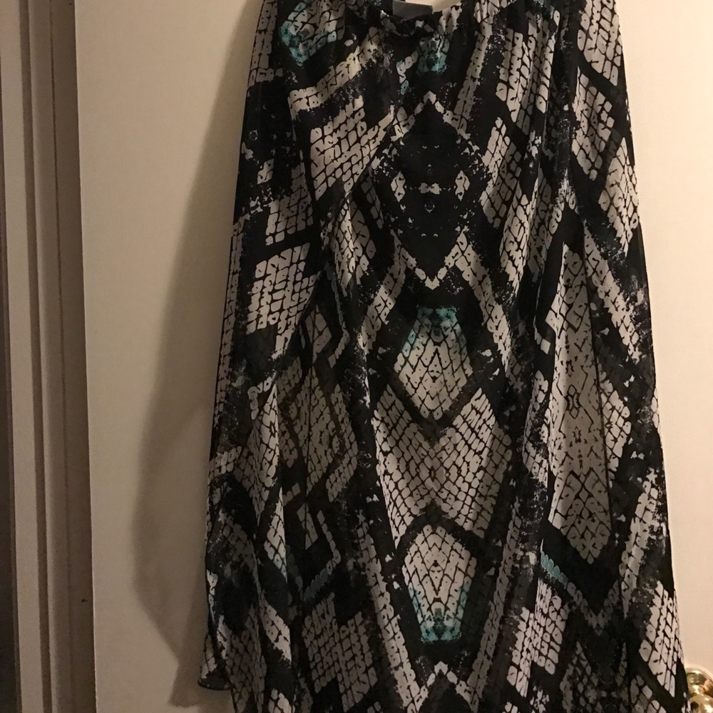 Long flowy skirt
