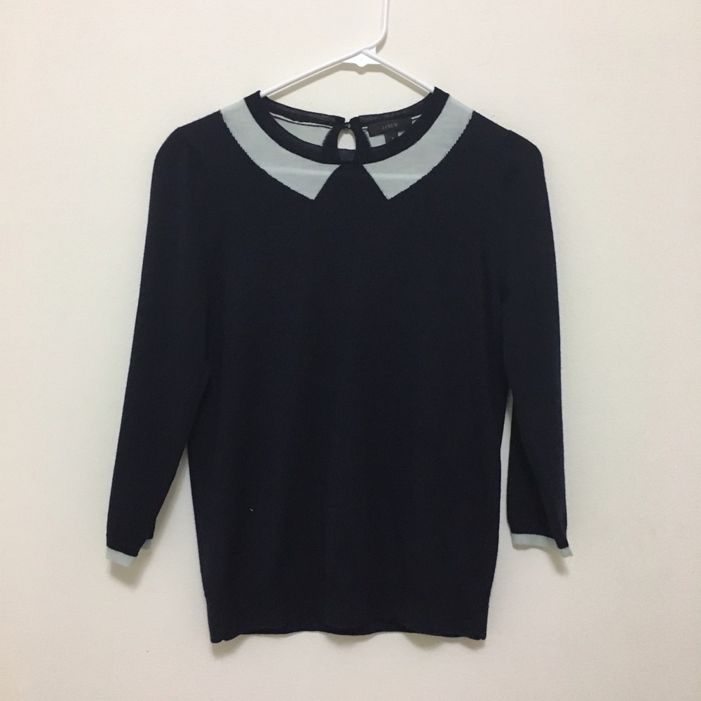 [J. Crew] • PETER PAN COLLAR