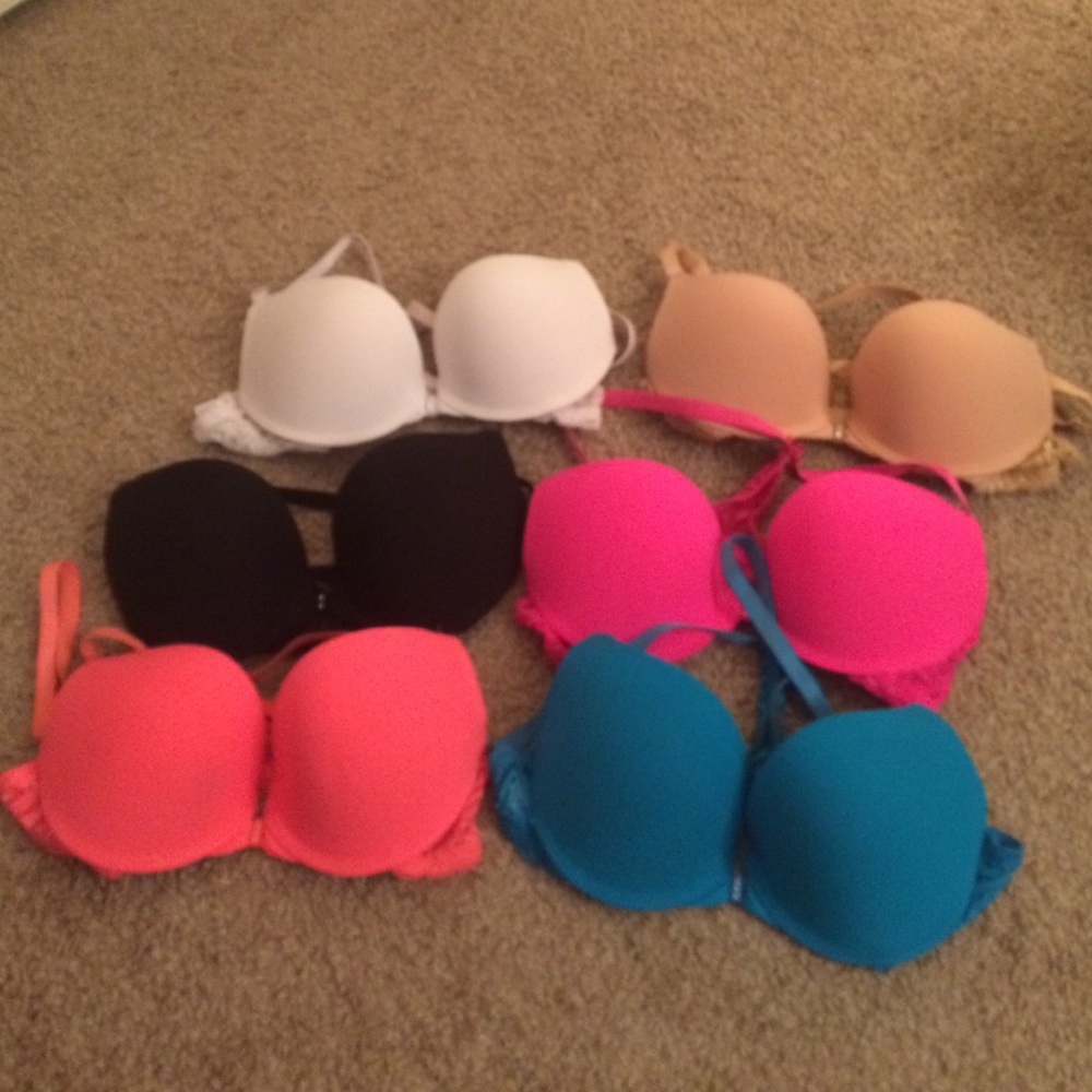 36 c padded bras! Laced backs!