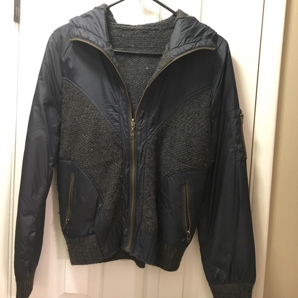 Diesel brand reversible sweater-jacket