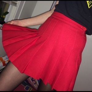American Apparel tennis skirt
