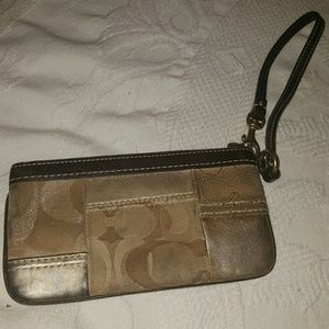 Coach wristlet