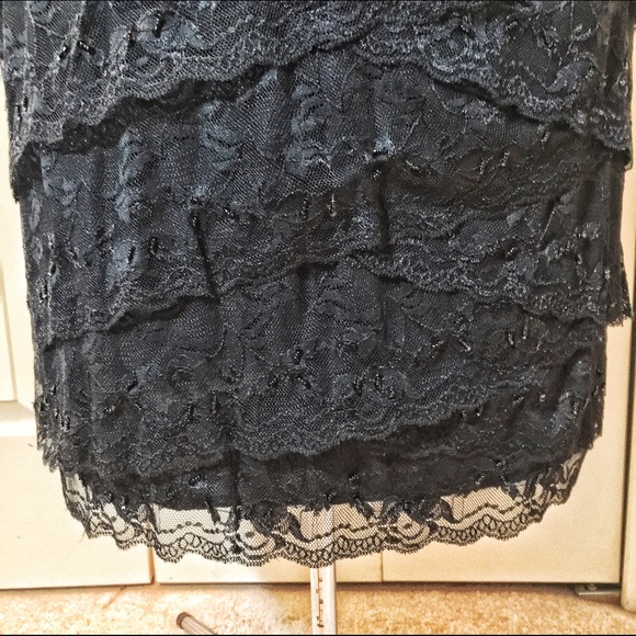 Marina Lace Embellished Dress - Picture 3 of 4