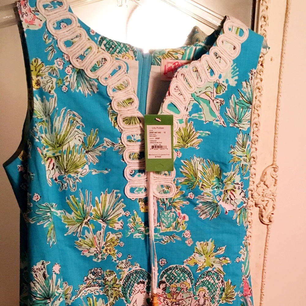 Lilly Pulitzer Jungle Glam Ricci Shift 12