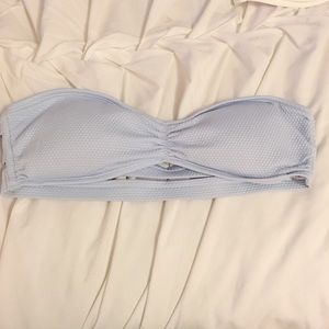 Light blue bikini top
